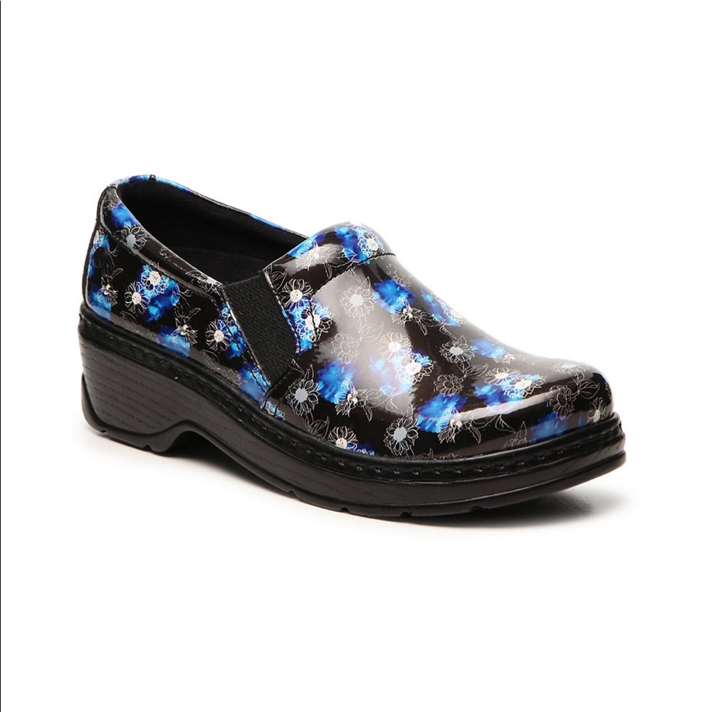Klogs Footwear Naples Blue Puff Clogs Size 9M